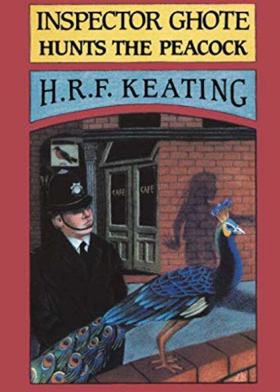 Book cover for "Inspector Ghote Hunts the Peacock" by HRF Keating