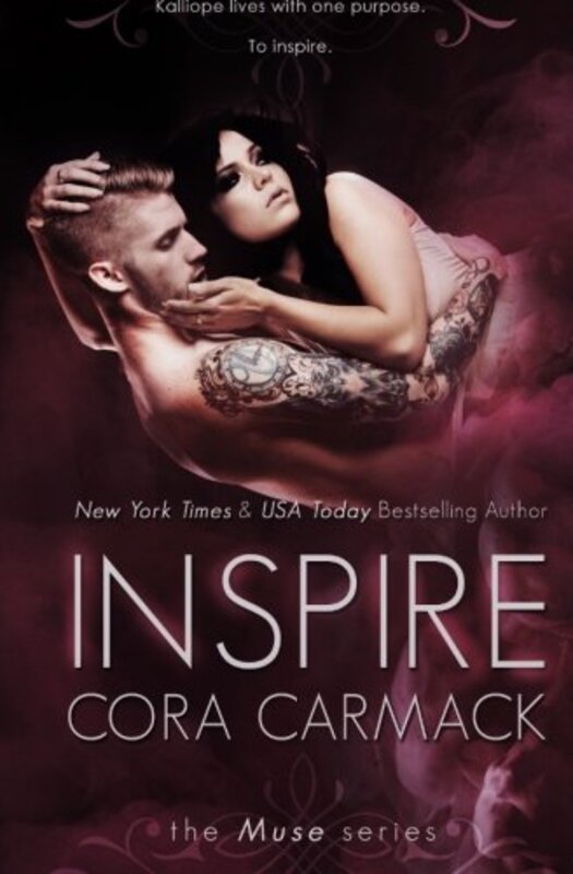 Book cover for "Inspire" by Cora Carmack