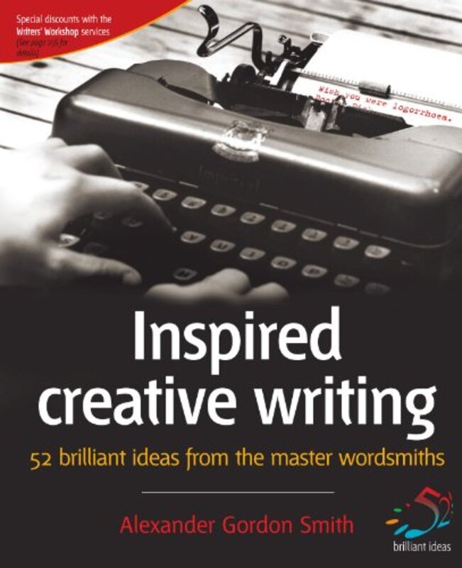 Book cover for "Inspired Creative Writing" by Alexander Gordon Smith