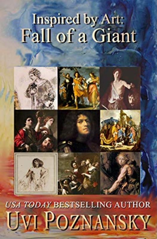 Book cover for "Inspired by Art: Fall of a Giant" by Uvi Poznansky