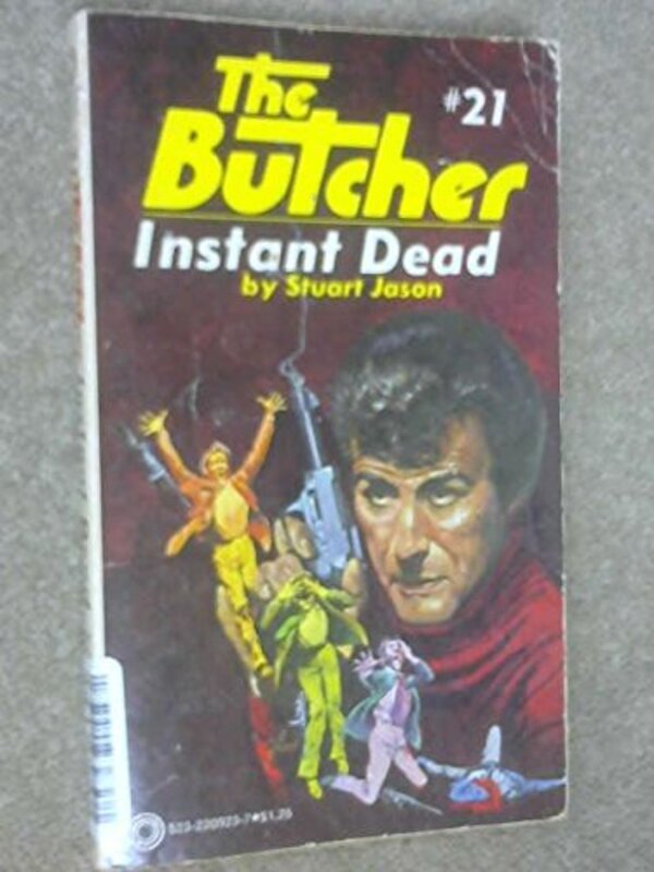 Book cover for "Instant Dead" by Stuart Jason