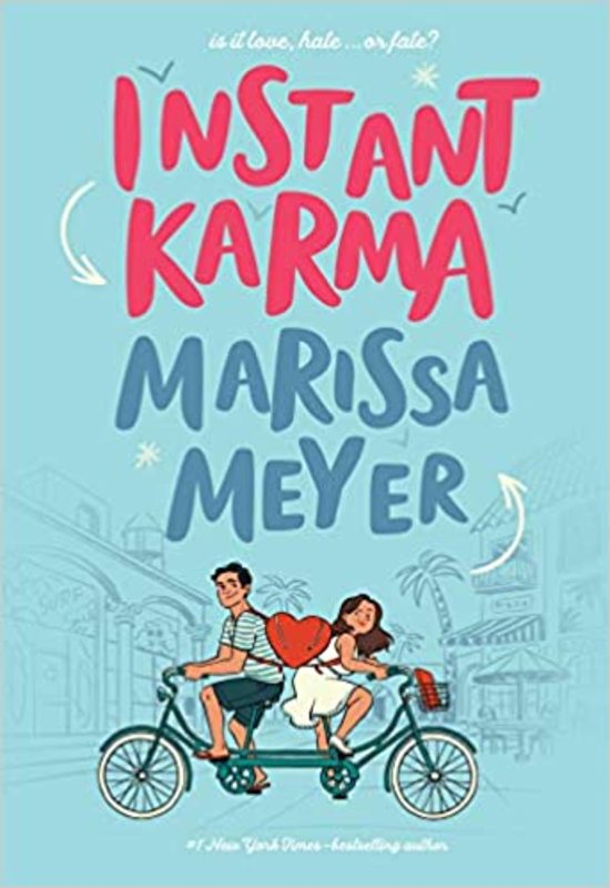 Book cover for "Instant Karma" by Marissa Meyer