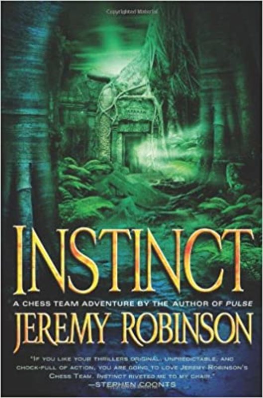 Book cover for "Instinct" by Jeremy Robinson