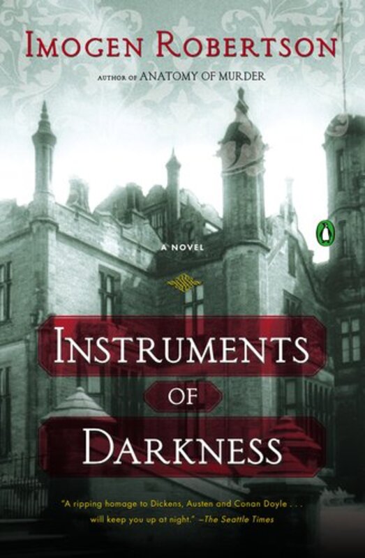 Book cover for "Instruments of Darkness" by Imogen Robertson