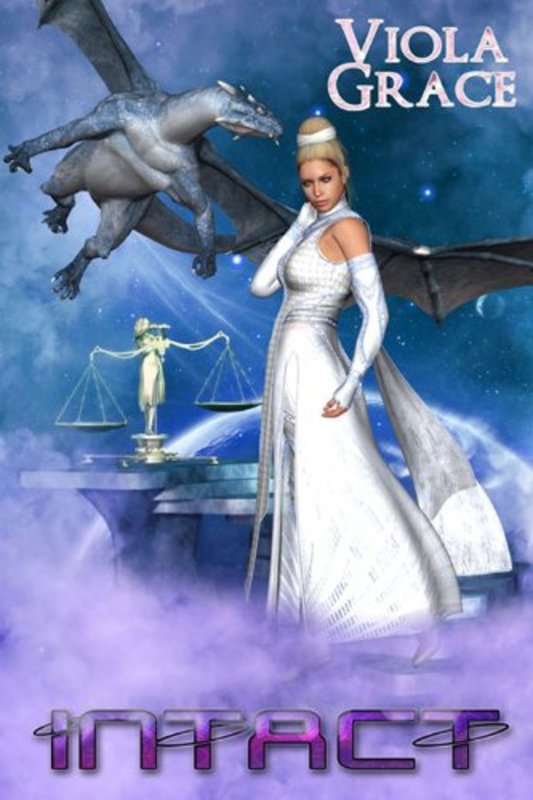 Book cover for "Intact" by Viola Grace