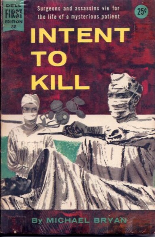Book cover for "Intent to Kill" by Brian Moore
