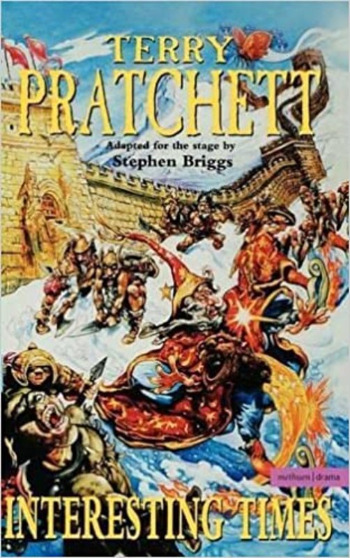 Book cover for "Interesting Times" by Terry Pratchett