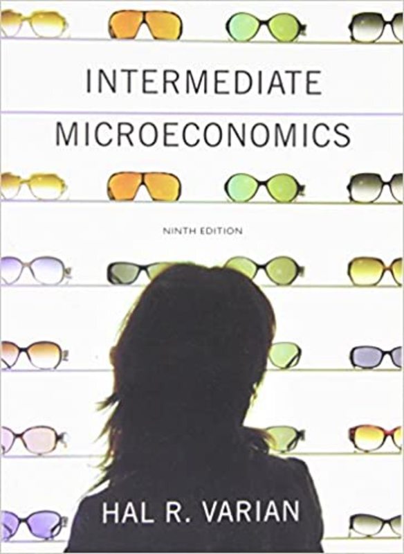 Book cover for "Intermediate Microeconomics" by Hal R. Varian