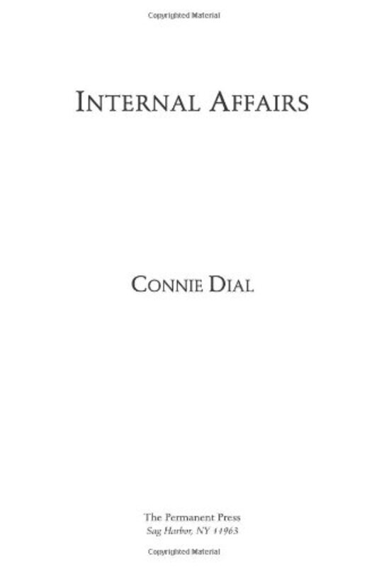 Book cover for "Internal Affairs" by Connie Dial