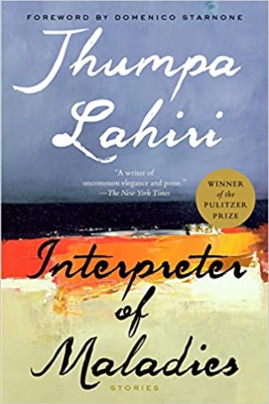 Book cover for "Interpreter of Maladies" by Jhumpa Lahiri