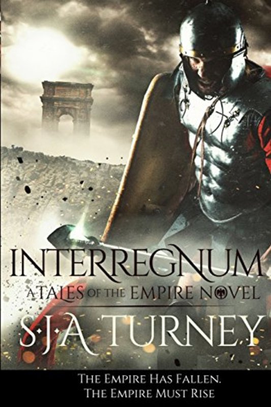 Book cover for "Interregnum" by Simon S J A Turney