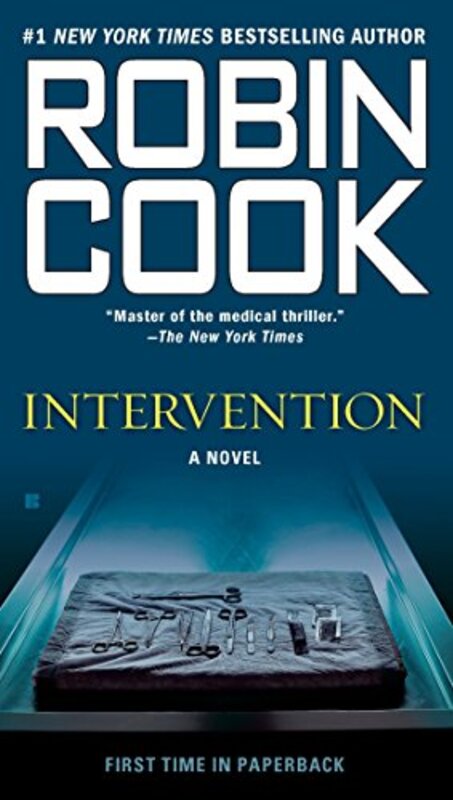 Book cover for "Intervention" by Robin Cook