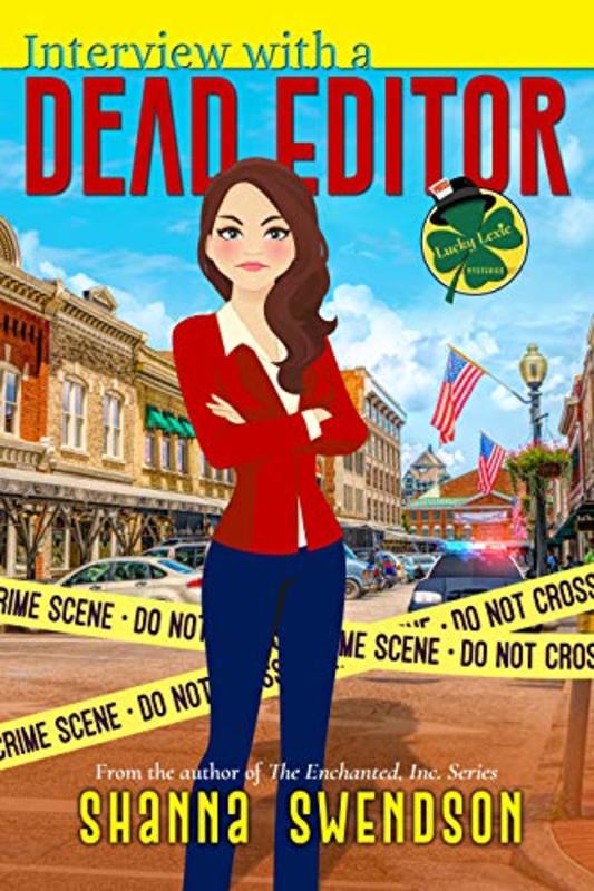 Book cover for "Interview with a Dead Editor" by Shanna Swendson
