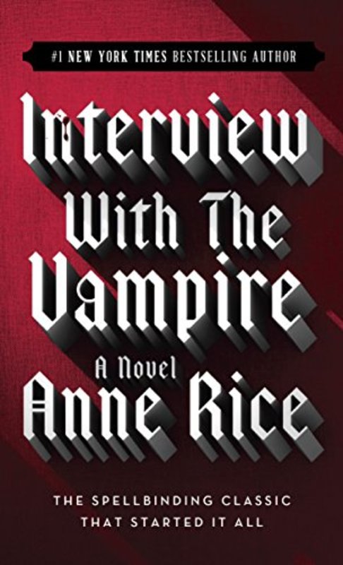 Book cover for "Interview with the Vampire" by Anne Rice