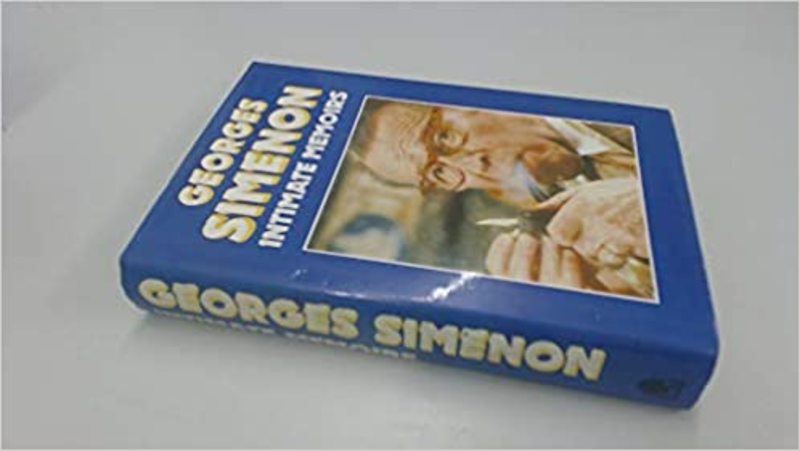 Book cover for "Intimate Memoirs" by Georges Simenon