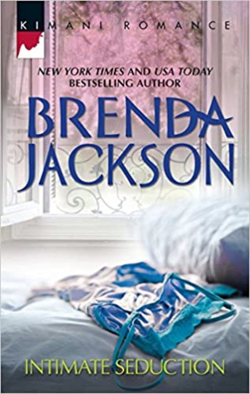 Book cover for "Intimate Seduction" by Brenda Jackson