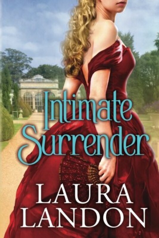 Book cover for "Intimate Surrender" by Laura Landon
