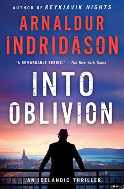 Book cover for "Into Oblivion" by Arnaldur Indriðason