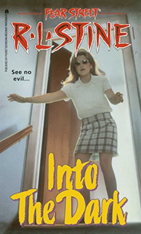 Book cover for "Into The Dark" by R.L. Stine