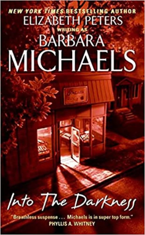 Book cover for "Into the Darkness" by Barbara Michaels