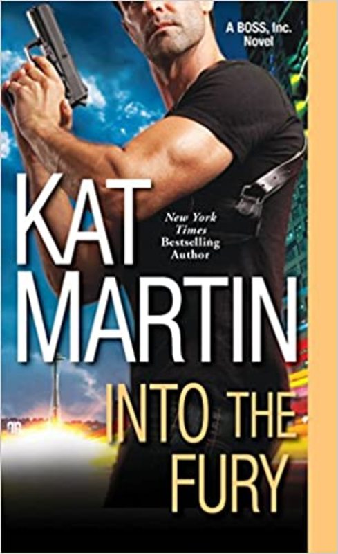 Book cover for "Into the Fury" by Kat Martin