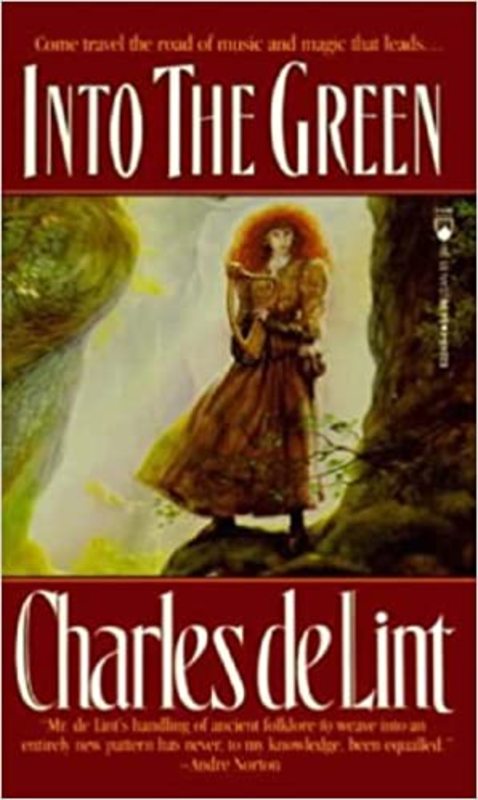 Book cover for "Into the Green" by Charles de Lint