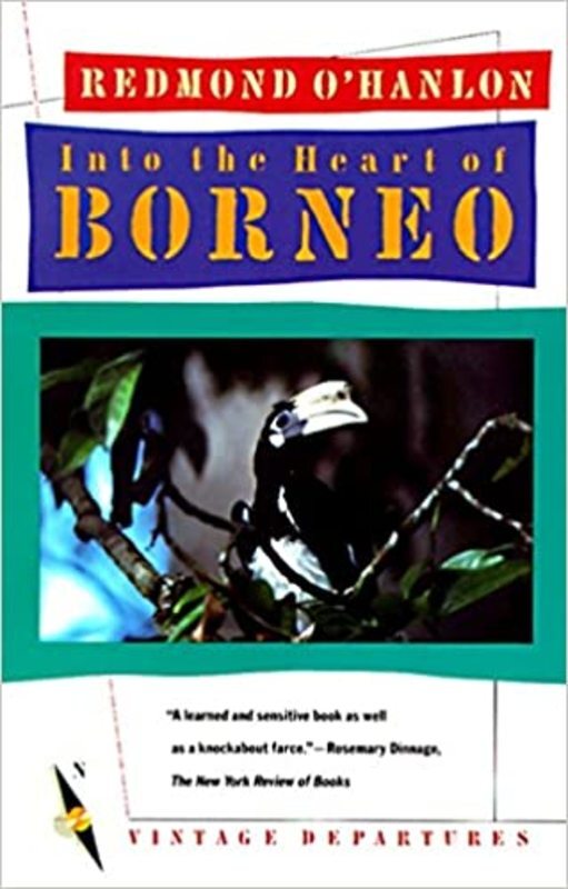 Book cover for "Into the Heart of Borneo" by Redmond O'Hanlon
