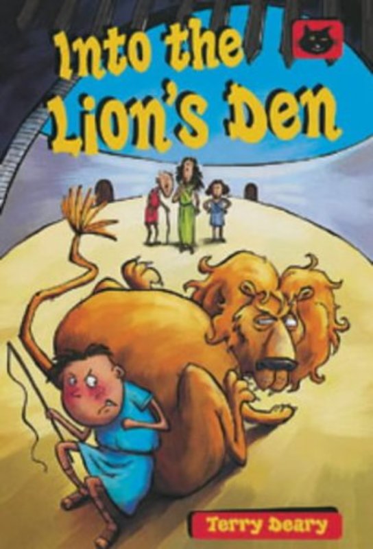 Book cover for "Into the Lion's Den" by Terry Deary