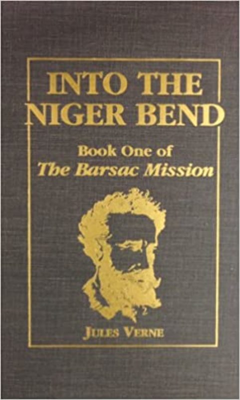 Book cover for "Into the Niger Bend" by Jules Verne
