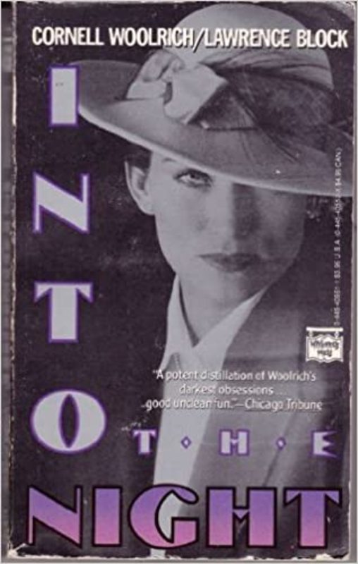 Book cover for "Into the Night" by Cornell Woolrich