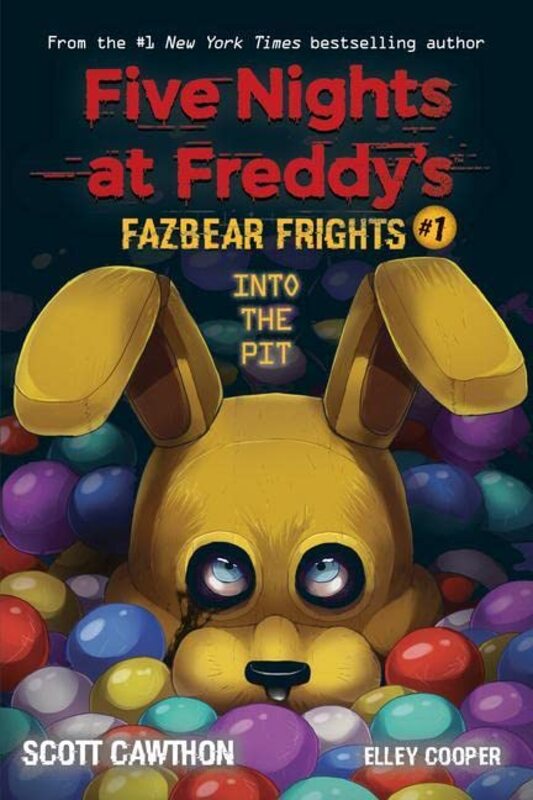 Book cover for "Into the Pit" by Scott Cawthon