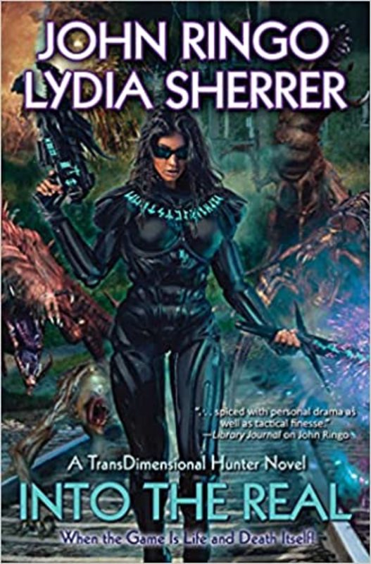 Book cover for "Into the Real" by Lydia Sherrer