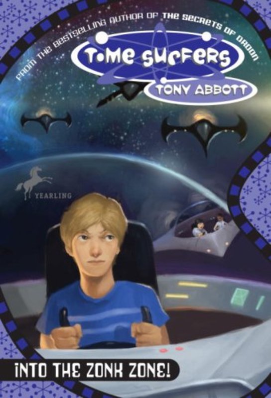 Book cover for "Into the Zonk Zone!" by Tony Abbott