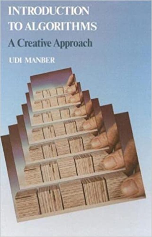 Book cover for "Introduction to Algorithms" by Udi Manber