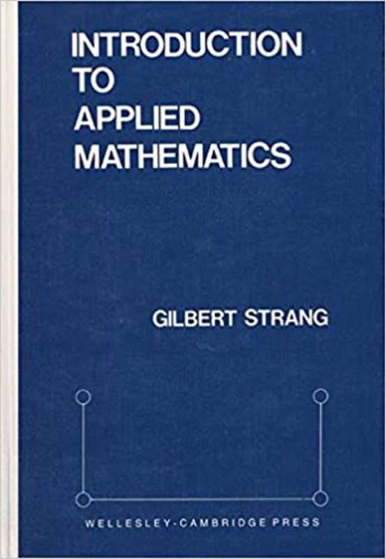Book cover for "Introduction to Applied Mathematics" by Gilbert Strang