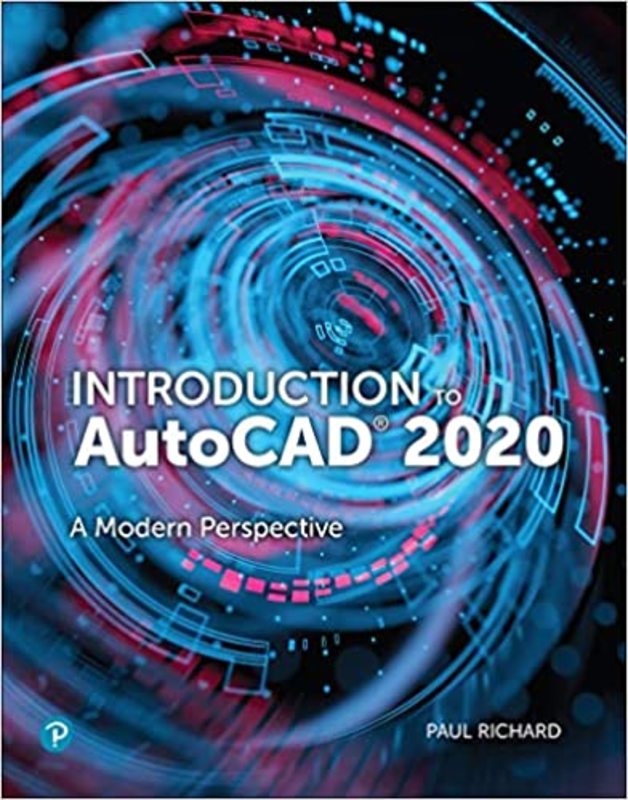 Book cover for "Introduction to AutoCAD 2020" by Paul F. Richard