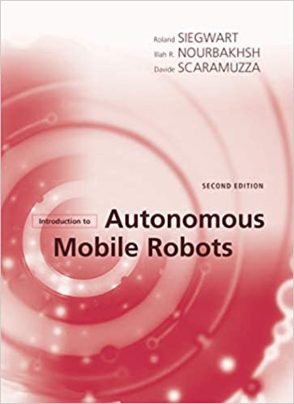 Book cover for "Introduction to Autonomous Mobile Robots" by Roland Siegwart