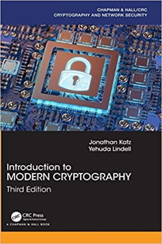 Book cover for "Introduction to Modern Cryptography" by Jonathan Katz