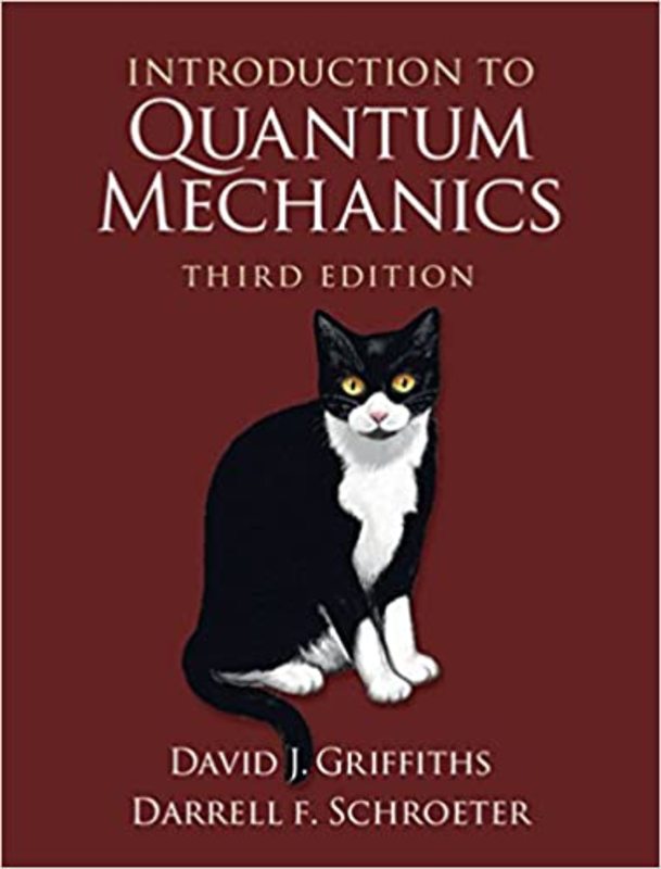 Book cover for "Introduction to Quantum Mechanics" by David J. Griffiths