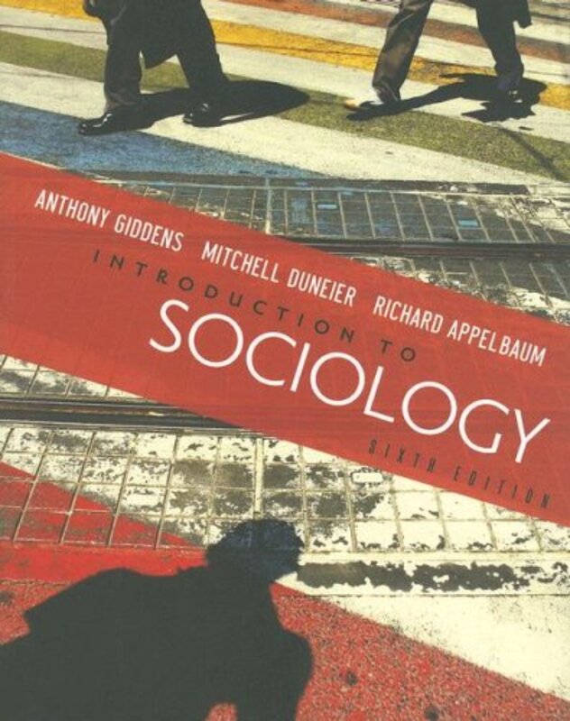 Book cover for "Introduction to Sociology" by Anthony Giddens