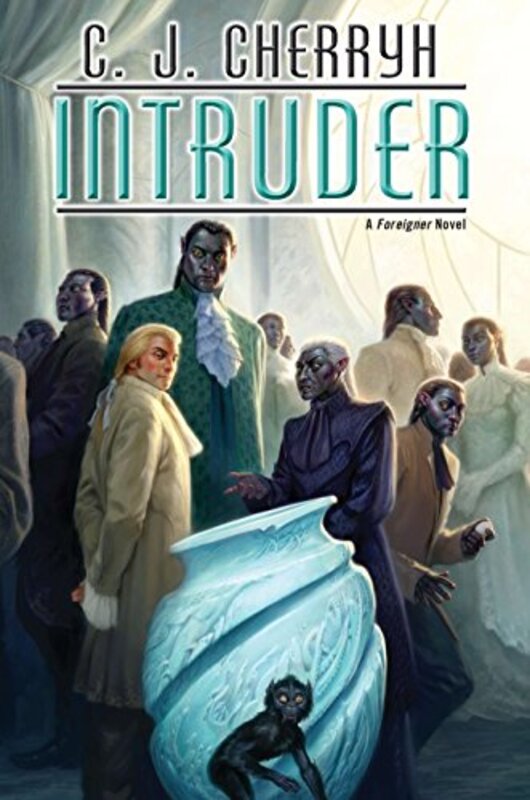 Book cover for "Intruder" by CJ Cherryh