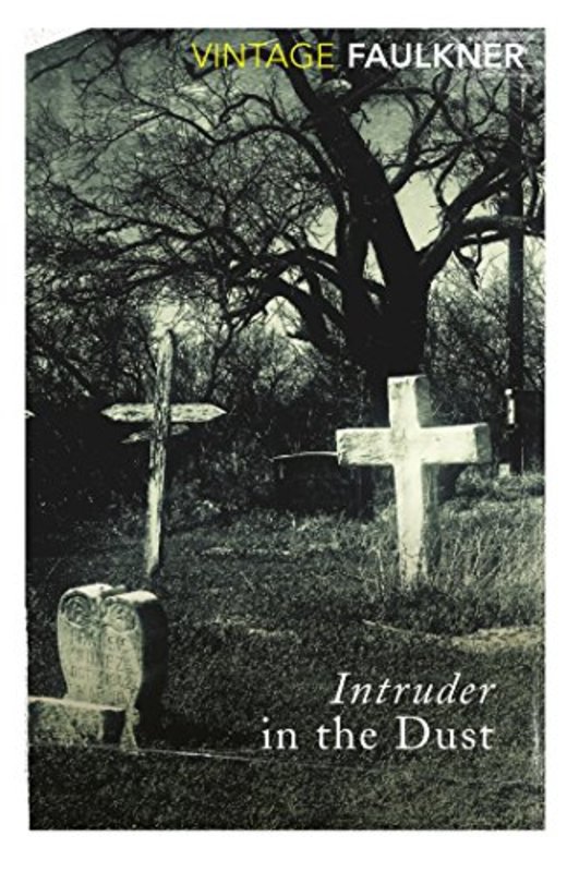 Book cover for "Intruder in the Dust" by William Faulkner