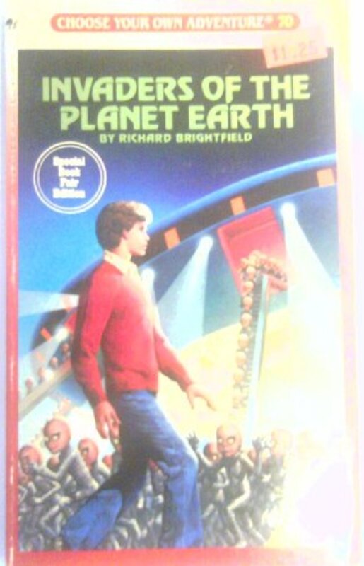 Book cover for "Invaders of the Planet Earth" by Various