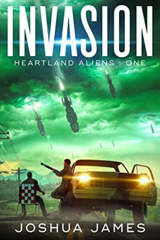 Book cover for "Invasion" by Joshua James