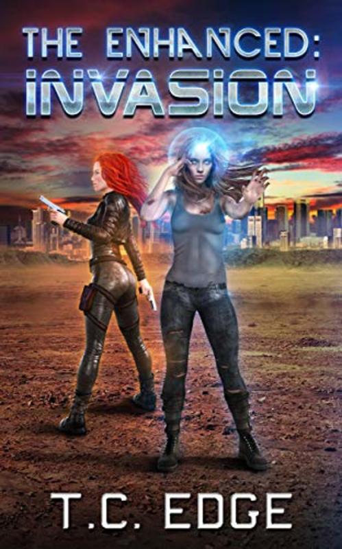 Book cover for "Invasion" by TC Edge