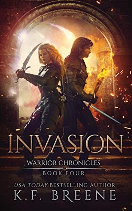 Book cover for "Invasion" by KF Breene