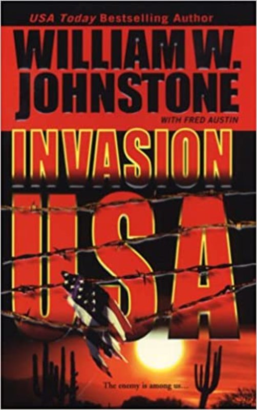 Book cover for "Invasion USA" by William W. Johnstone