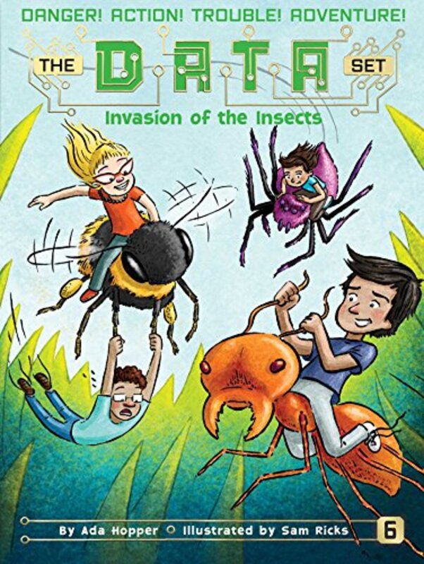 Book cover for "Invasion of the Insects" by Ada Hopper