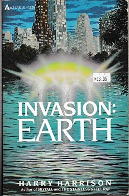 Book cover for "Invasion: Earth" by Harry Harrison