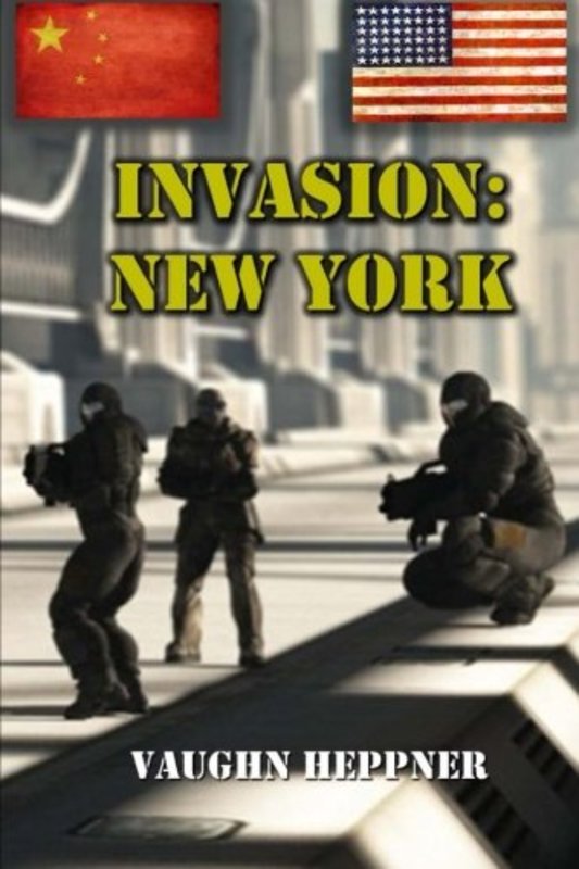 Book cover for "Invasion: New York" by Vaughn Heppner